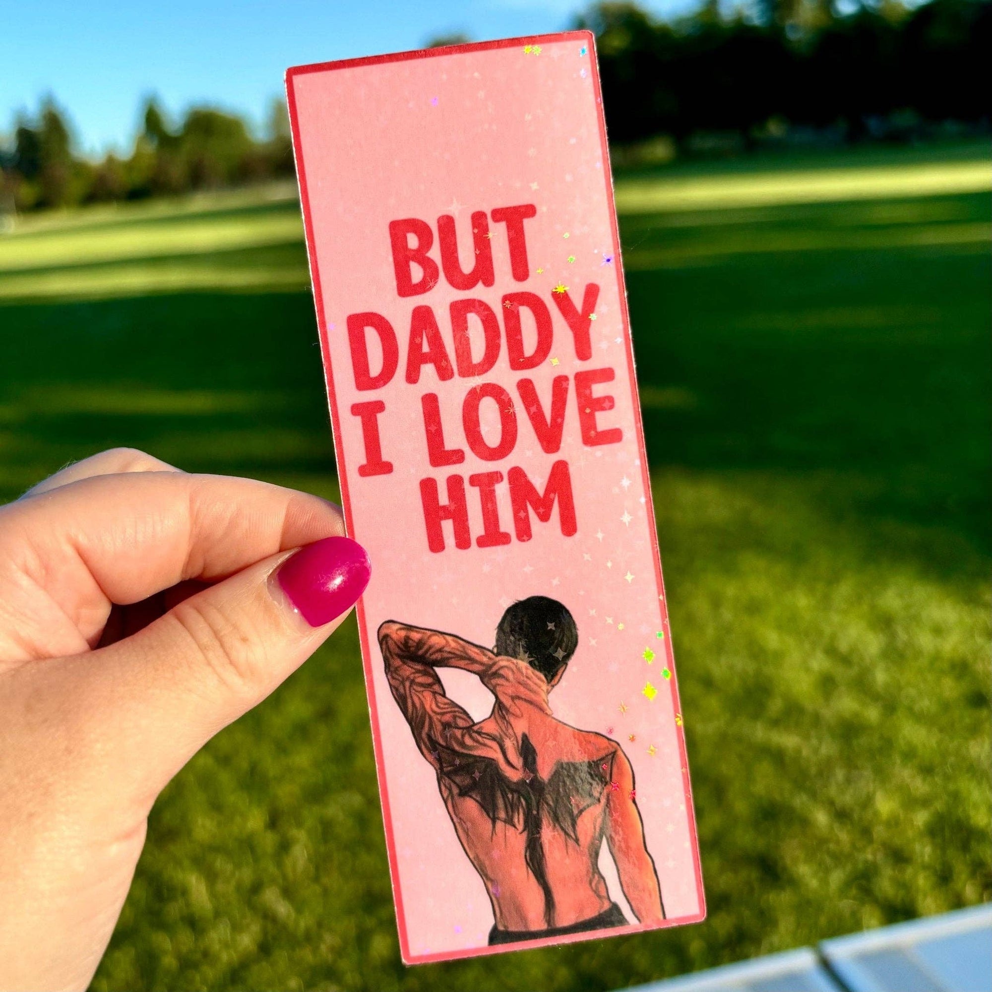 Awfullynerdy.co - Xaden But Daddy I Love Him Card Stock Bookmark