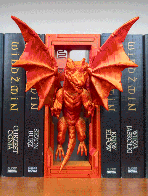 Flying Dragon: Adjustable Book Nook