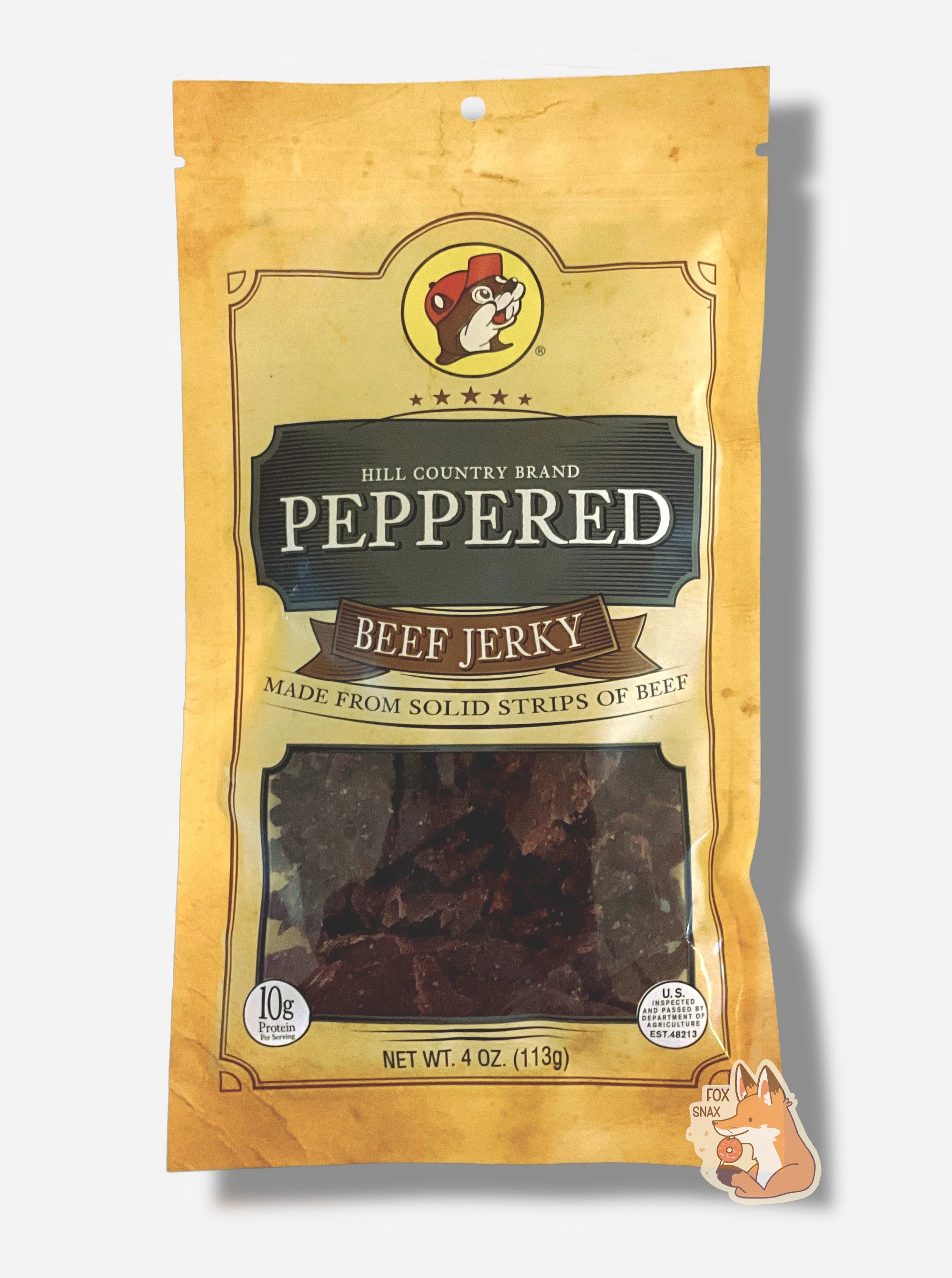 Buc-ee's Hill Country Brand Peppered Beef Jerky