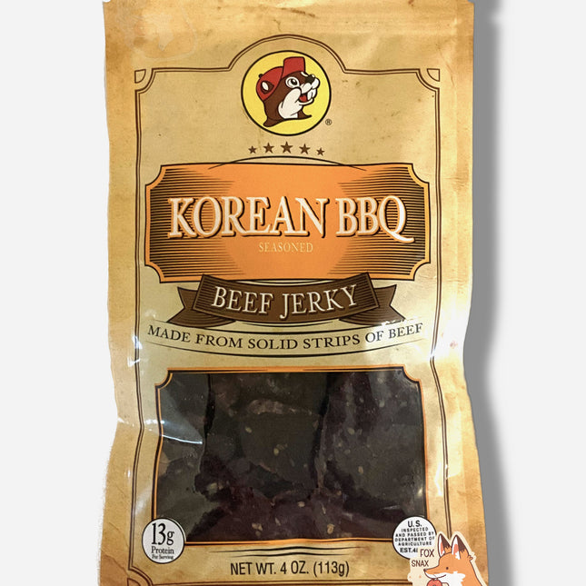 Buc-ee's Korean BBQ Beef Jerky