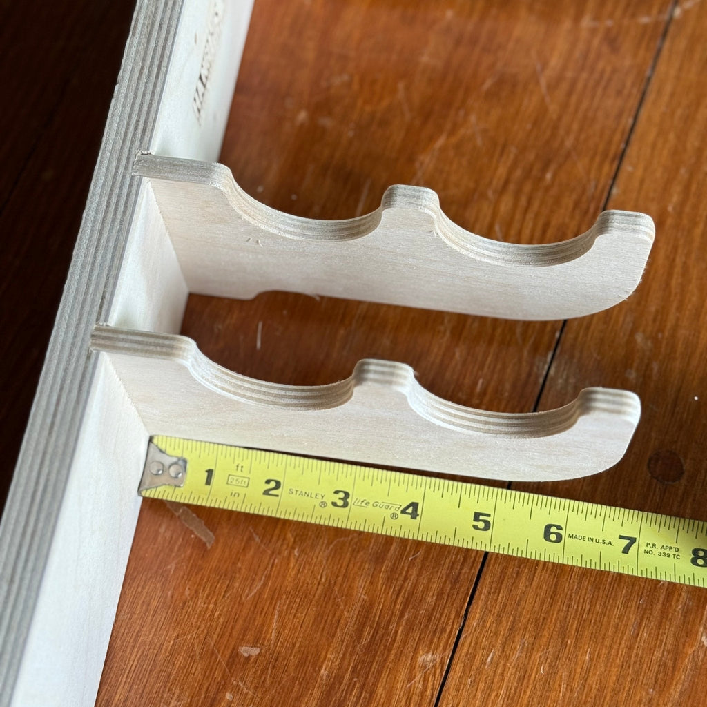 Heavy-Duty Garage Tool Organizer Rack – Wall-Mounted Yard Tool Storage Monkey Bars