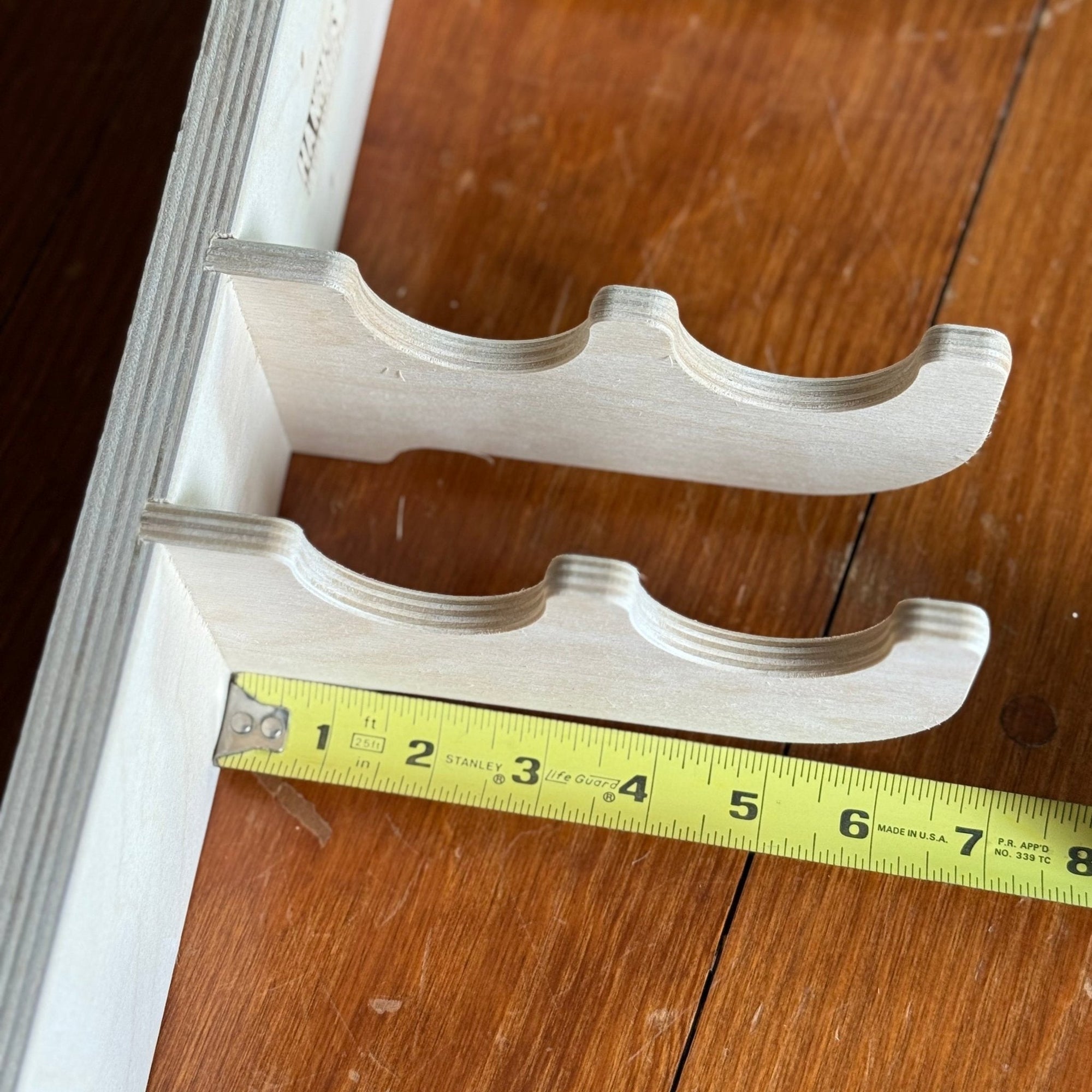 Heavy-Duty Garage Tool Organizer Rack – Wall-Mounted Yard Tool Storage Monkey Bars