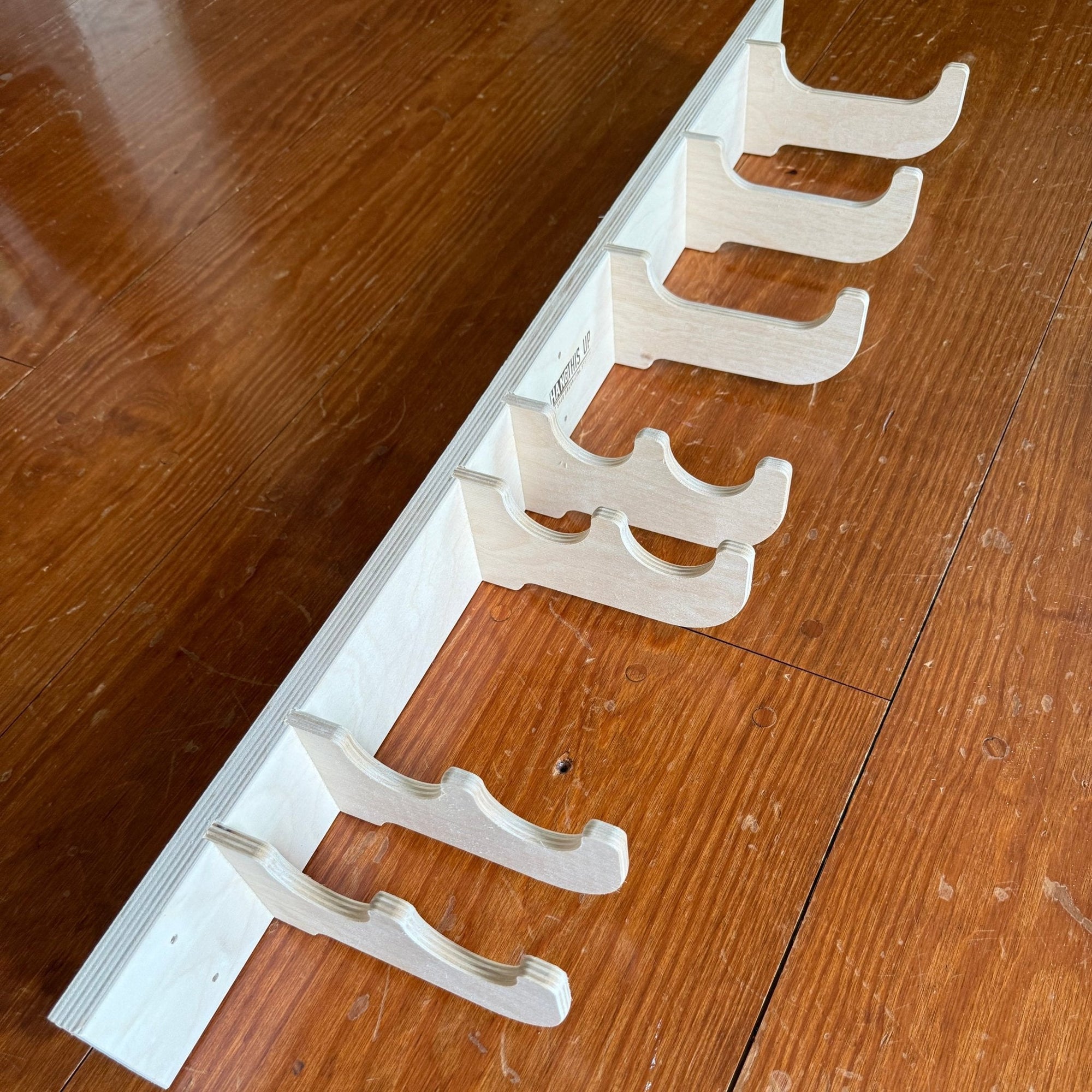 Heavy-Duty Garage Tool Organizer Rack – Wall-Mounted Yard Tool Storage Monkey Bars