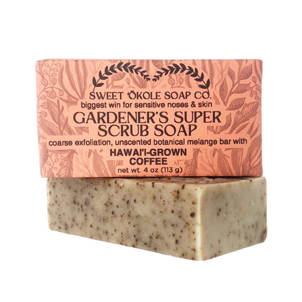 Gardeners Soap (for Mechanics too!), Coarse Exfoliating Bar