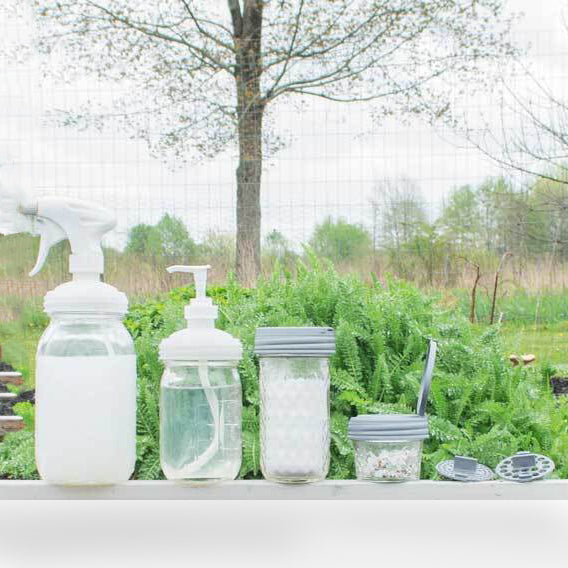 reCAP® Mason Jar Lids 6-Piece Gardening Kit