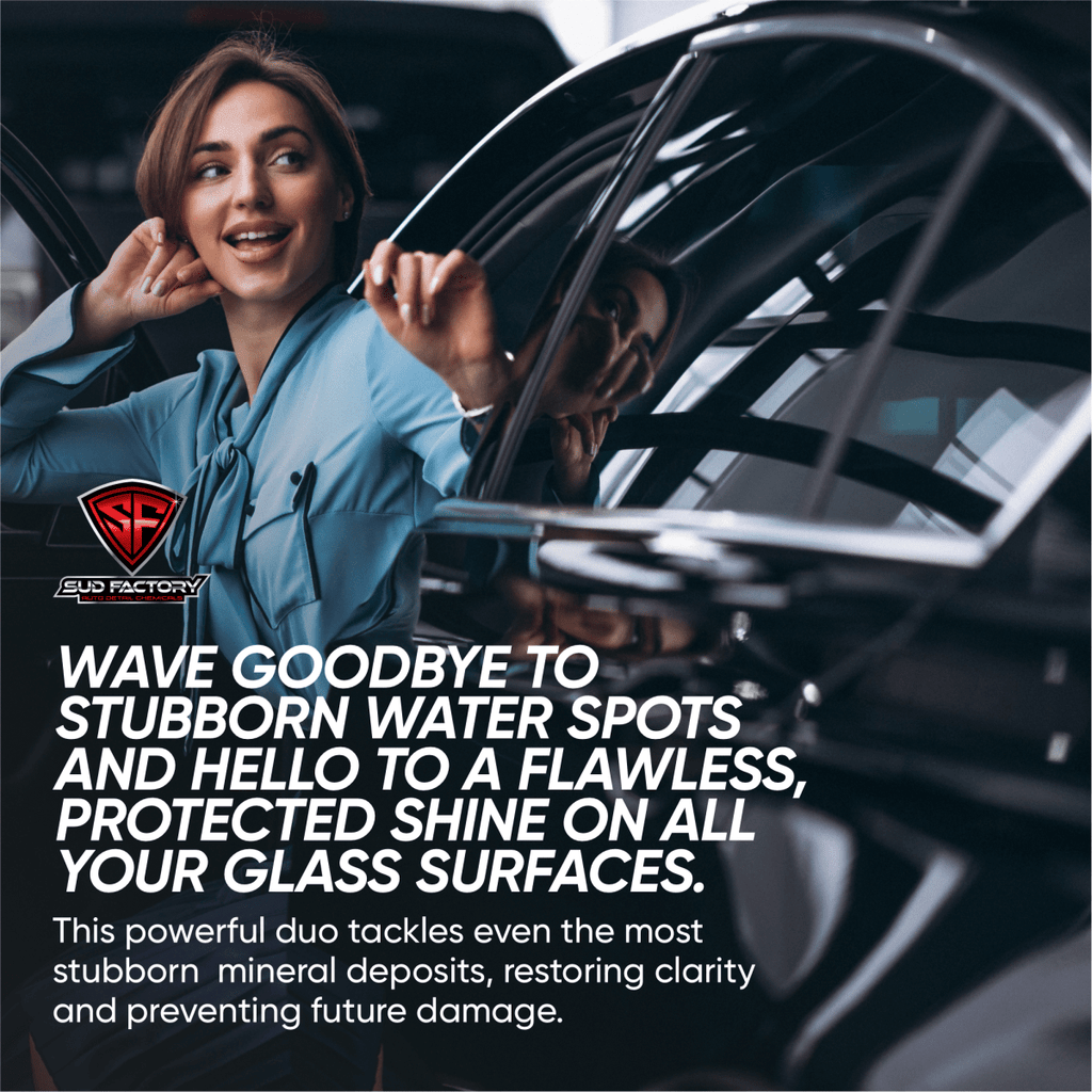 Glass Waterspot Removal & Protection Full Size Kit