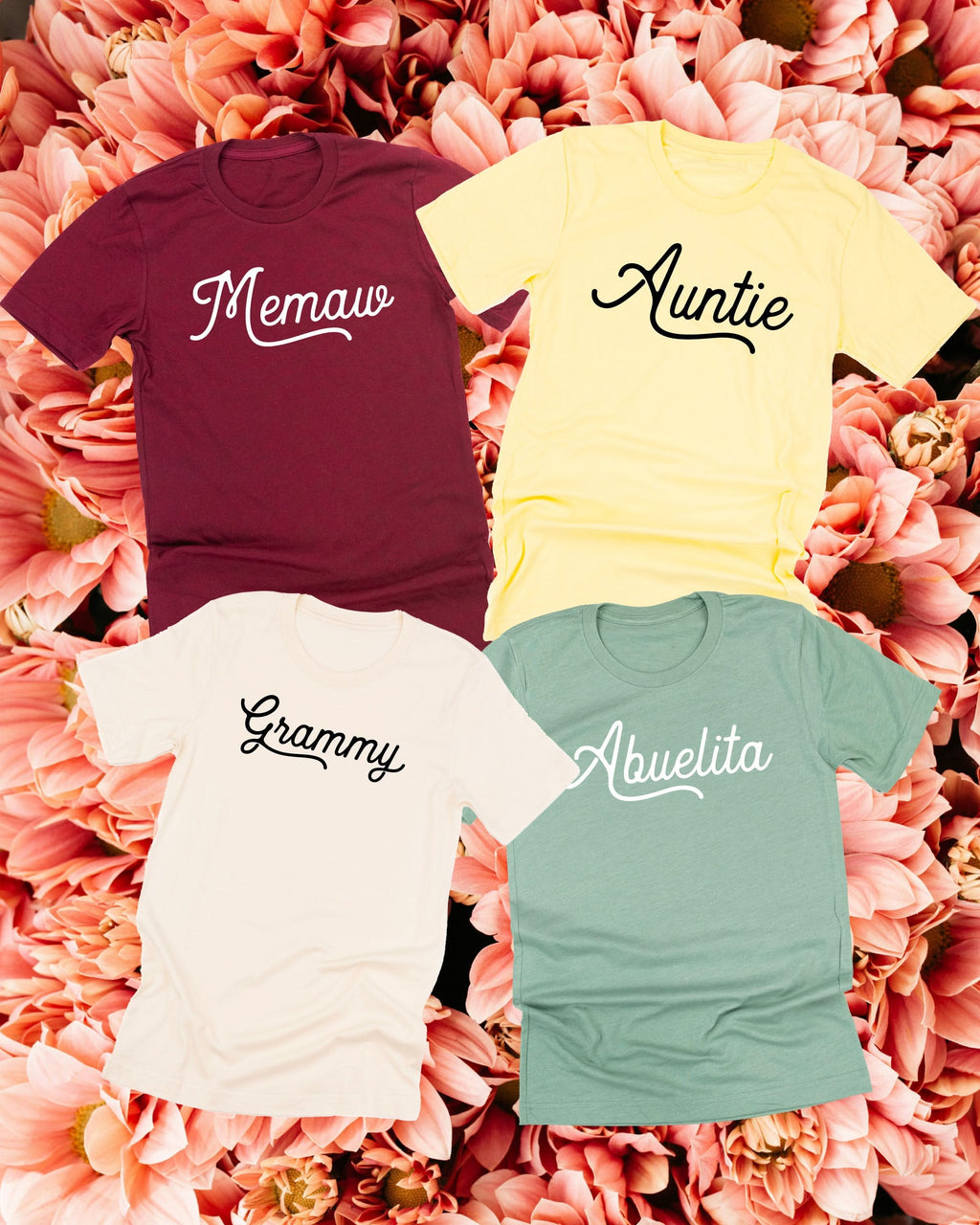 (Choose Your Grandma Name) - Script Design - Unisex Tee