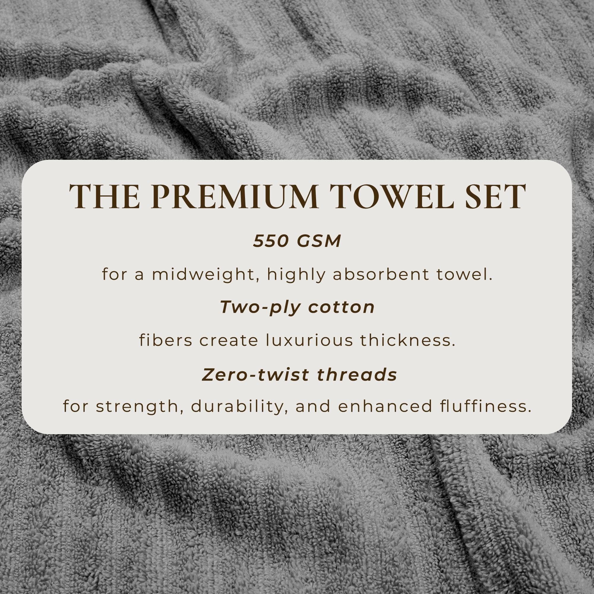 Luxury Cotton Towels - Karina Collection
