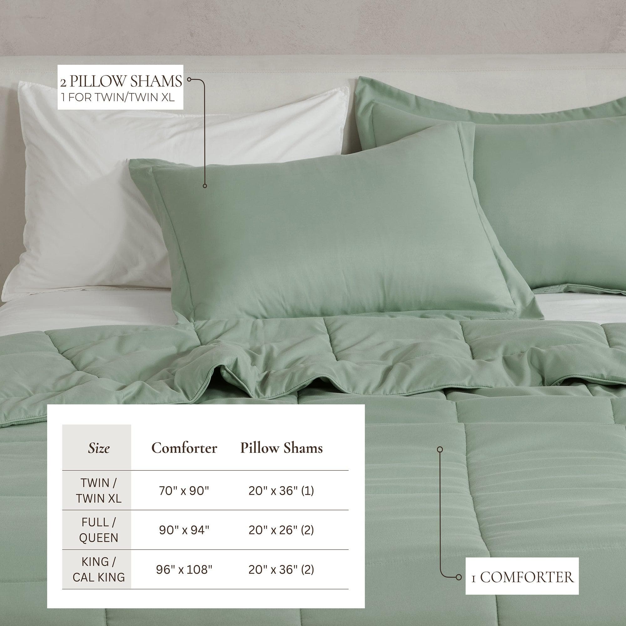 Reversible Comforter Set - Odette Collection