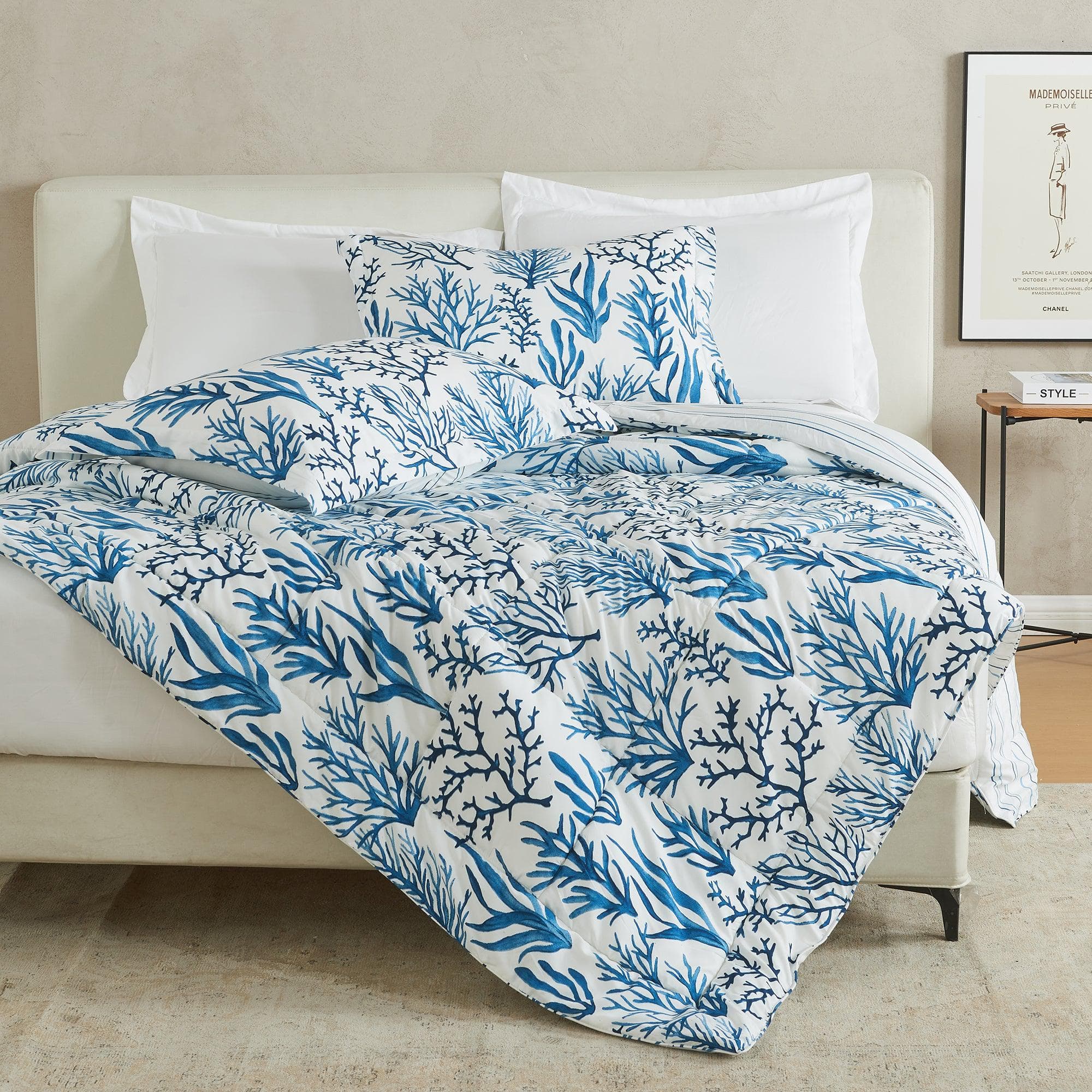 Reversible Comforter Set - Odette Collection