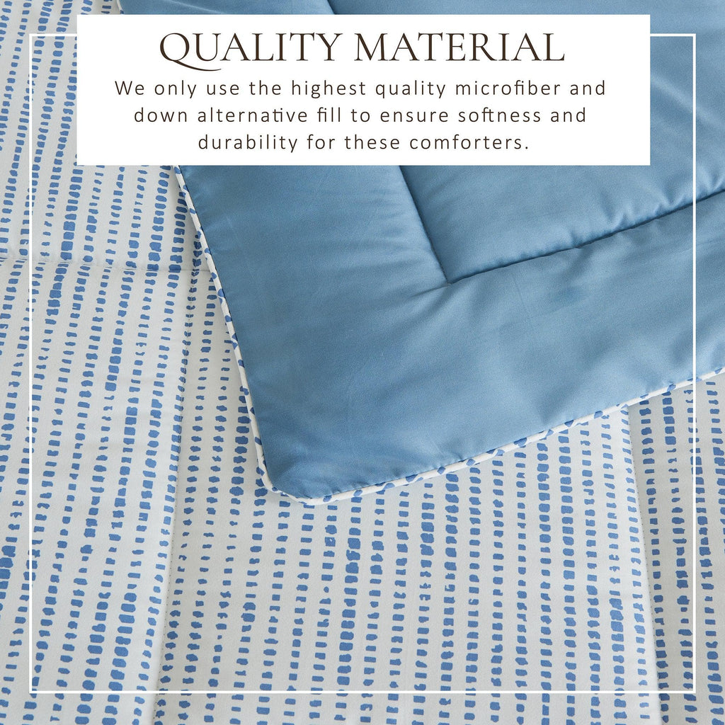 Reversible Comforter Set - Odette Collection