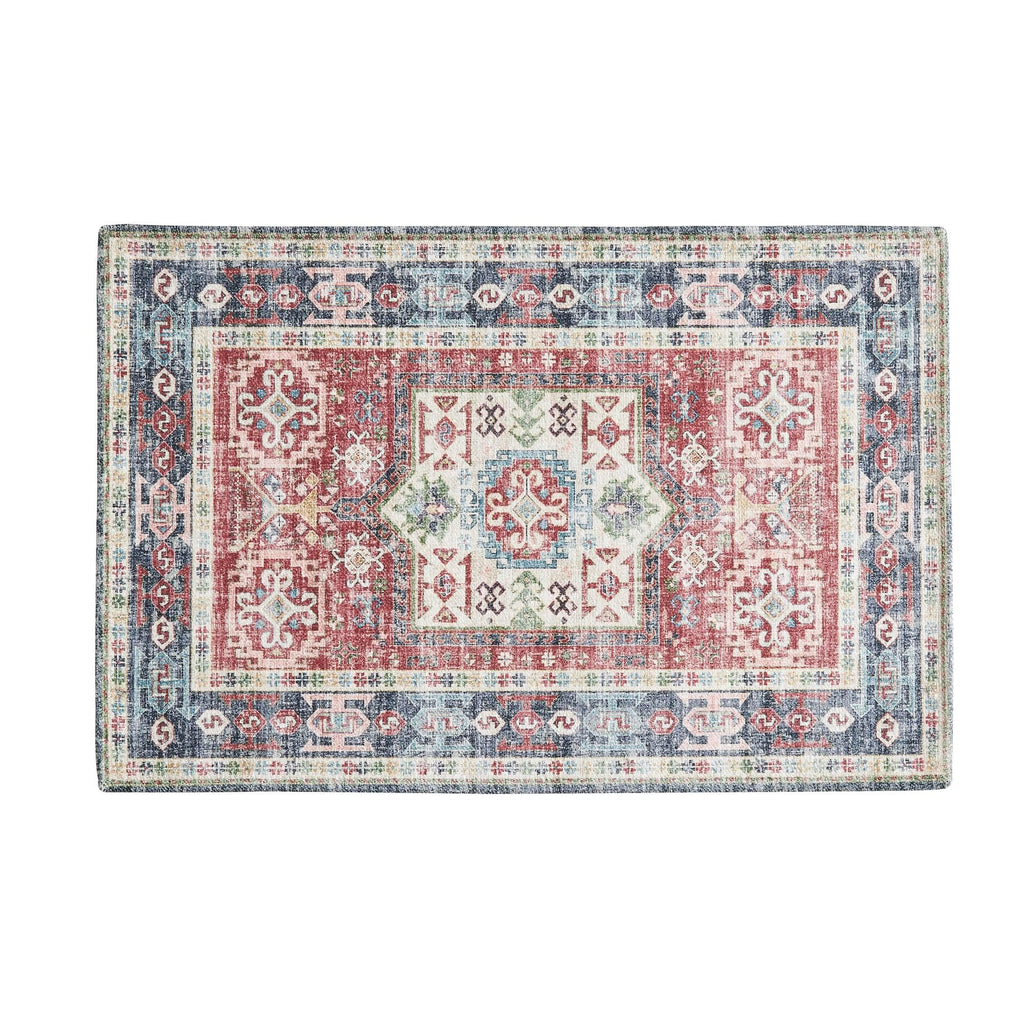 Medallion Machine Washable Accent Area Rug 5' x 7' - Nava Collection