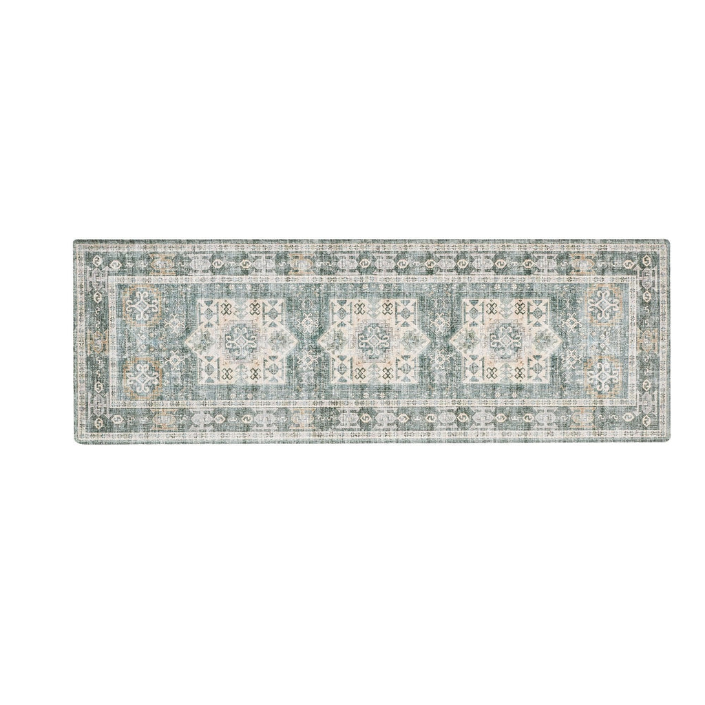 Medallion Machine Washable Accent Runner 2'4" x 7' - Nava Collection