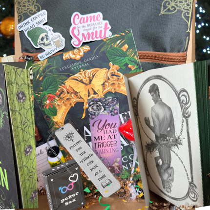 Special Edition Dark Romance Book Box - Sprayed Edges - Choose Your Theme