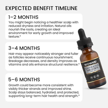 Hair Oil for Scalp Health and Hair Growth