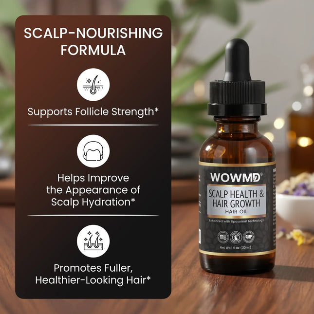 Hair Oil for Scalp Health and Hair Growth