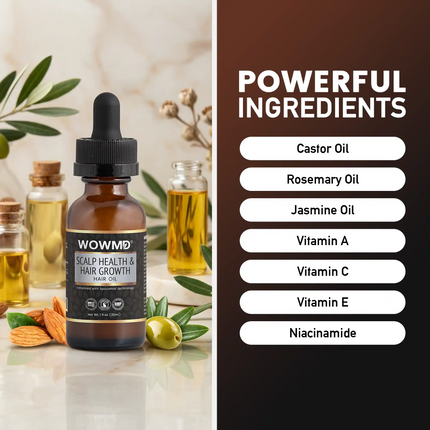 Hair Oil for Scalp Health and Hair Growth