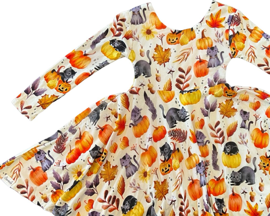 Halloween Bamboo Twirl Dress