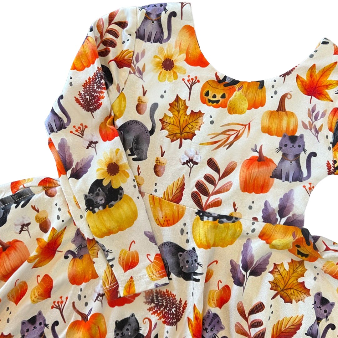 Halloween Bamboo Twirl Dress