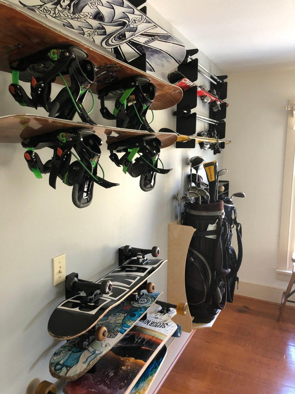 HANGTHIS Up Snowboard Rack, Snow Equipment, Snowboard Storage