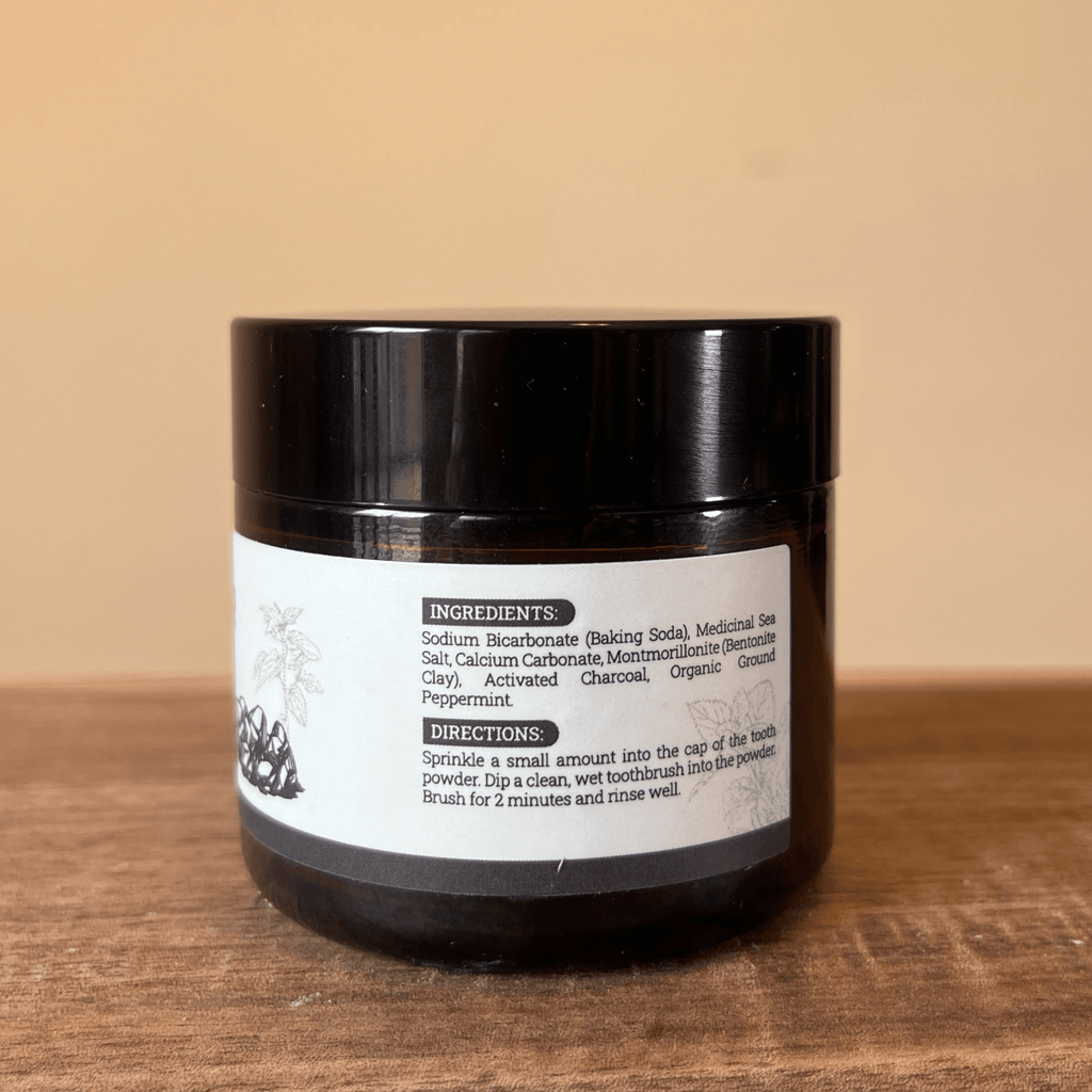 Herbal Remineralizing Tooth Powder – Fluoride-Free, Natural & Non-Toxic