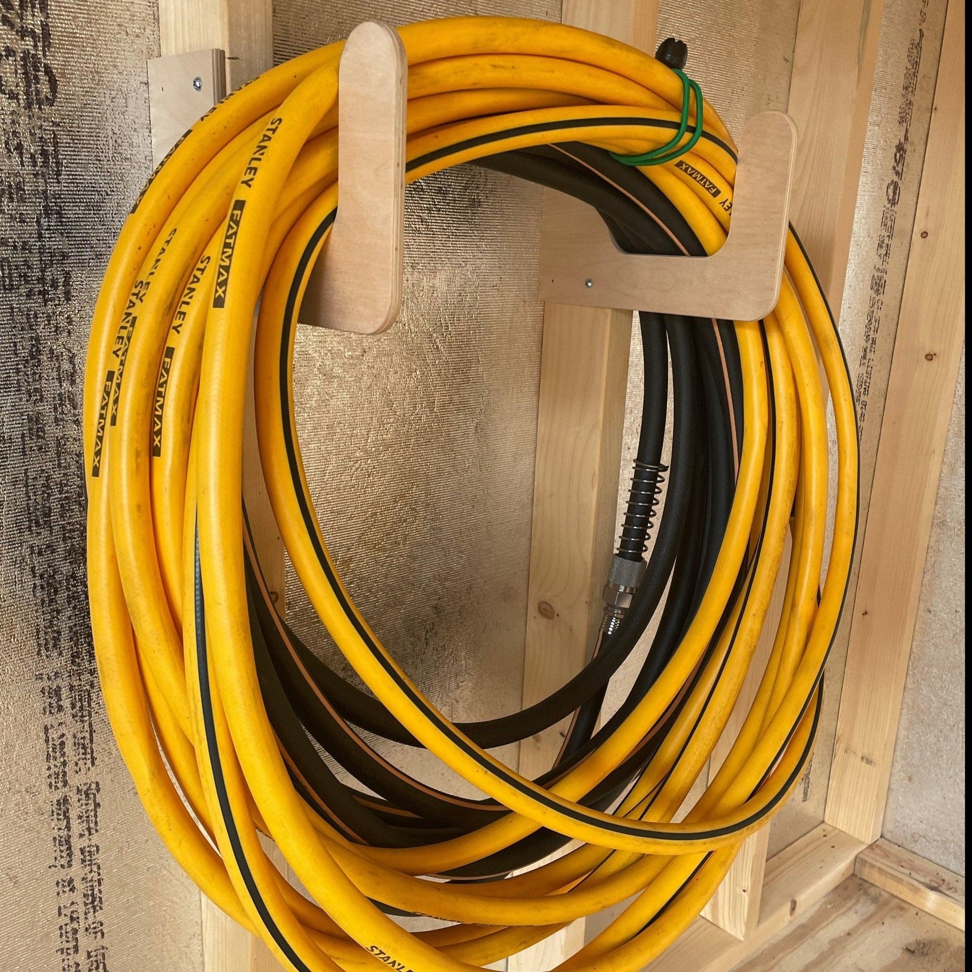 Hose Organizer – Garden Tool Storage Rack for Shed Organization