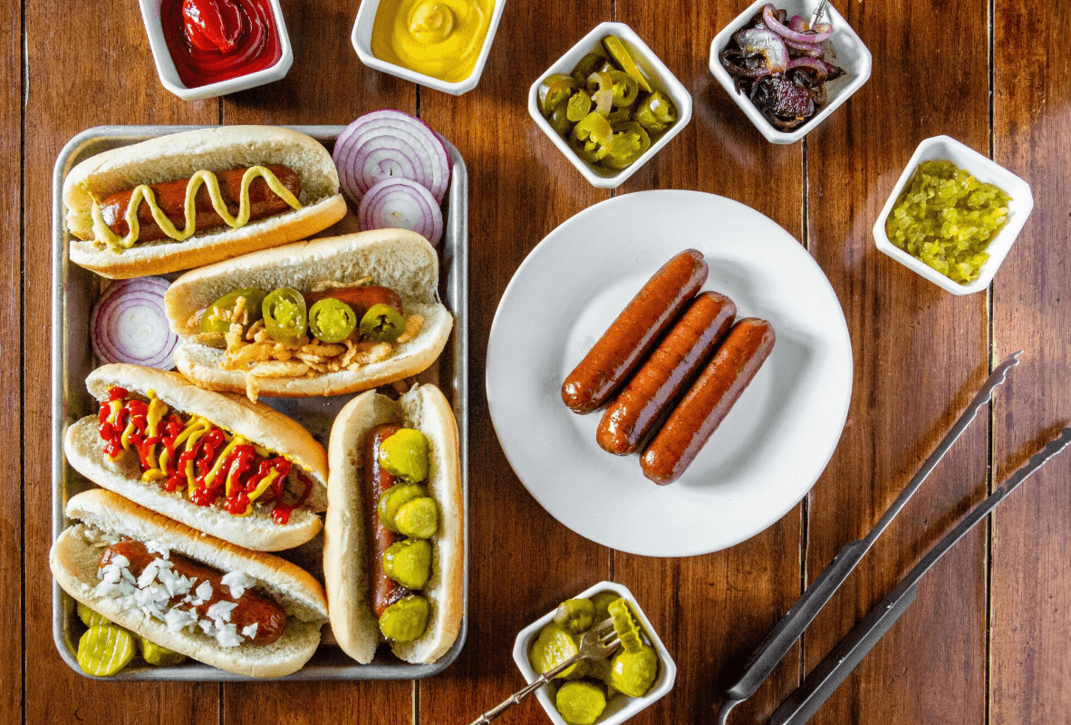 KC Cattle Company World Famous Wagyu Gourmet Hot Dogs