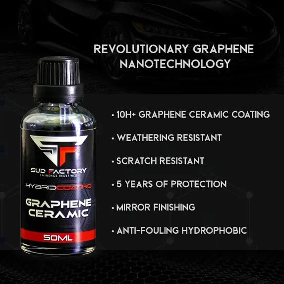 HybridCoat Graphene + Ceramic 10H Ultra Glossy Protective Coating