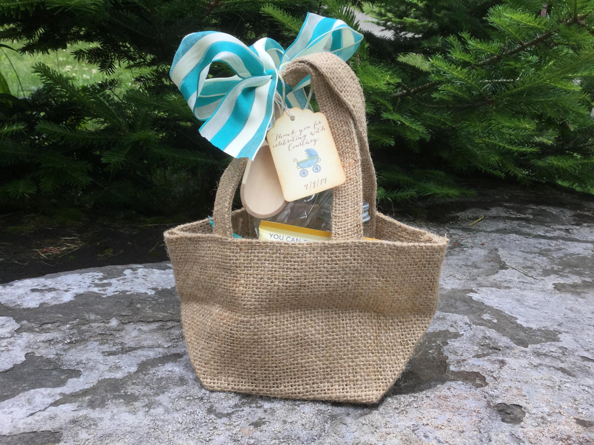 Pamper Me Spa Set with Mineral Bath, Soap, Candle and Tea -Artisan Soap and Bath Salts-Weddings-Bridal-Baby Showers-Belle Savon Vermont