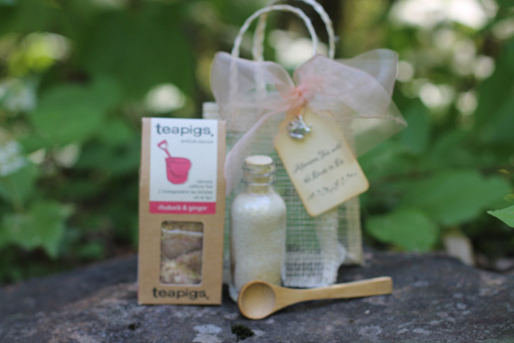 Tea Party Favor with Charm - Tea Party Bridal Shower-Tea Party Baby Shower - Afternoon Tea- Shower-Baby Shower-Belle Savon Vermont