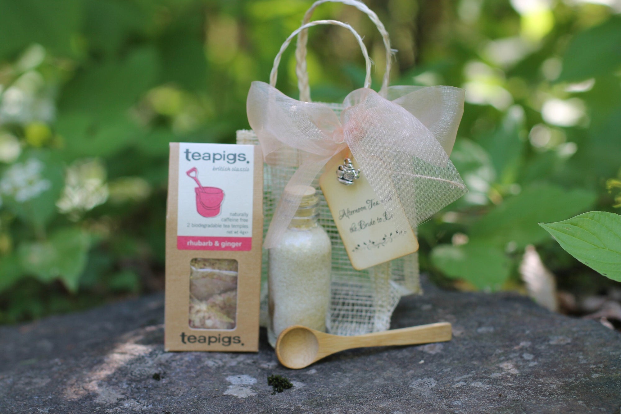 Tea Party Favor with Charm - Tea Party Bridal Shower-Tea Party Baby Shower - Afternoon Tea- Shower-Baby Shower-Belle Savon Vermont