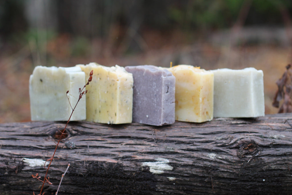 Belle Savon Vermont Artisan Soap Gift Set in VT Wooden Box