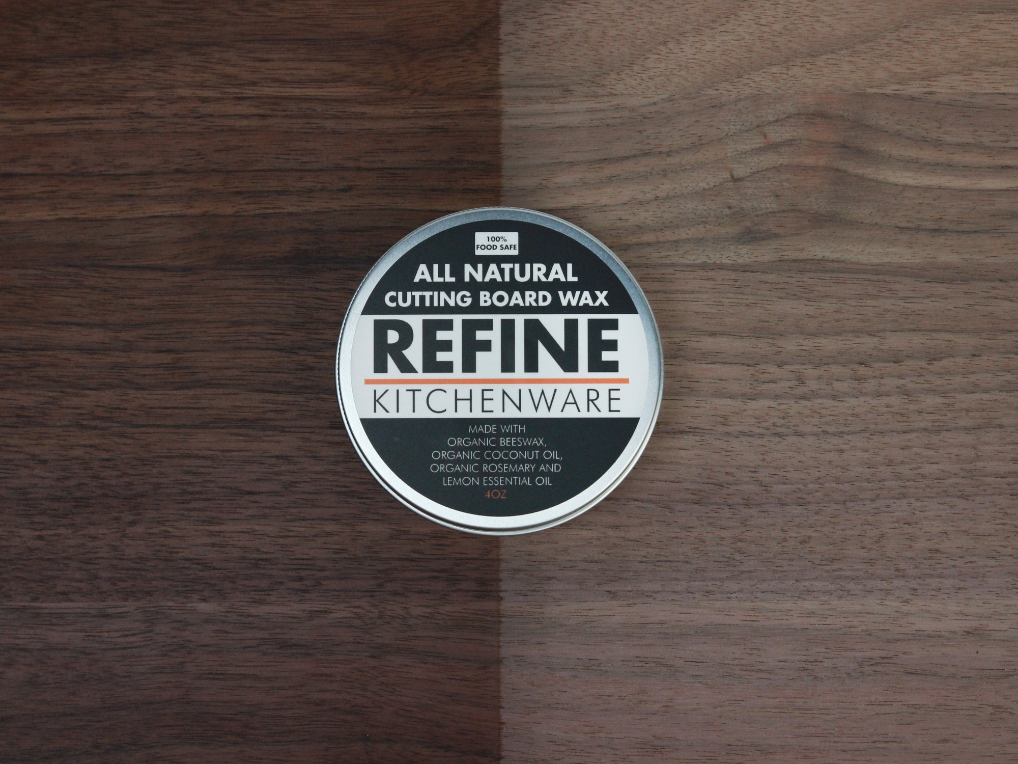 All Natural Cutting Board Wax, Handmade in the USA With Organic Coconut Oil and Organic Beeswax