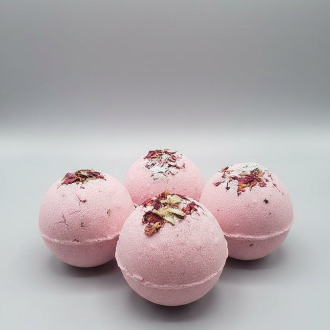 Simply Rose Petal Bath Bomb 4 pcs