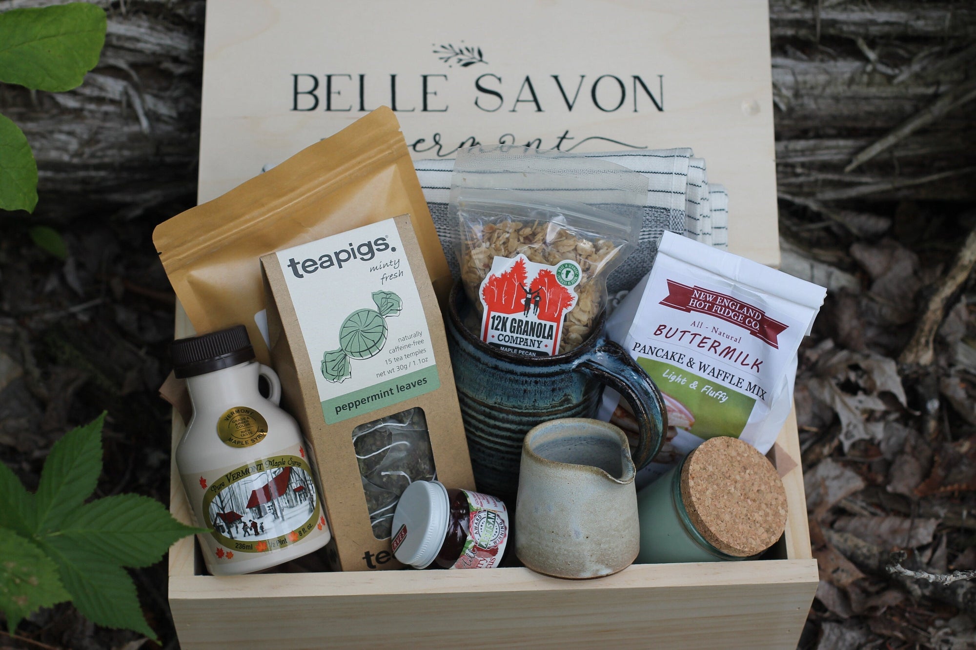 Breakfast in Vermont, Artisan Gift Collection, Heirloom Quality Handcrafted Gift Set, Best of Vermont