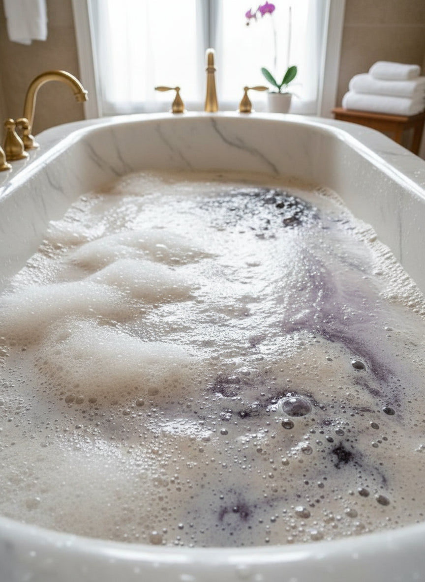 Simply Rose Petal Bath Bomb 4 pcs