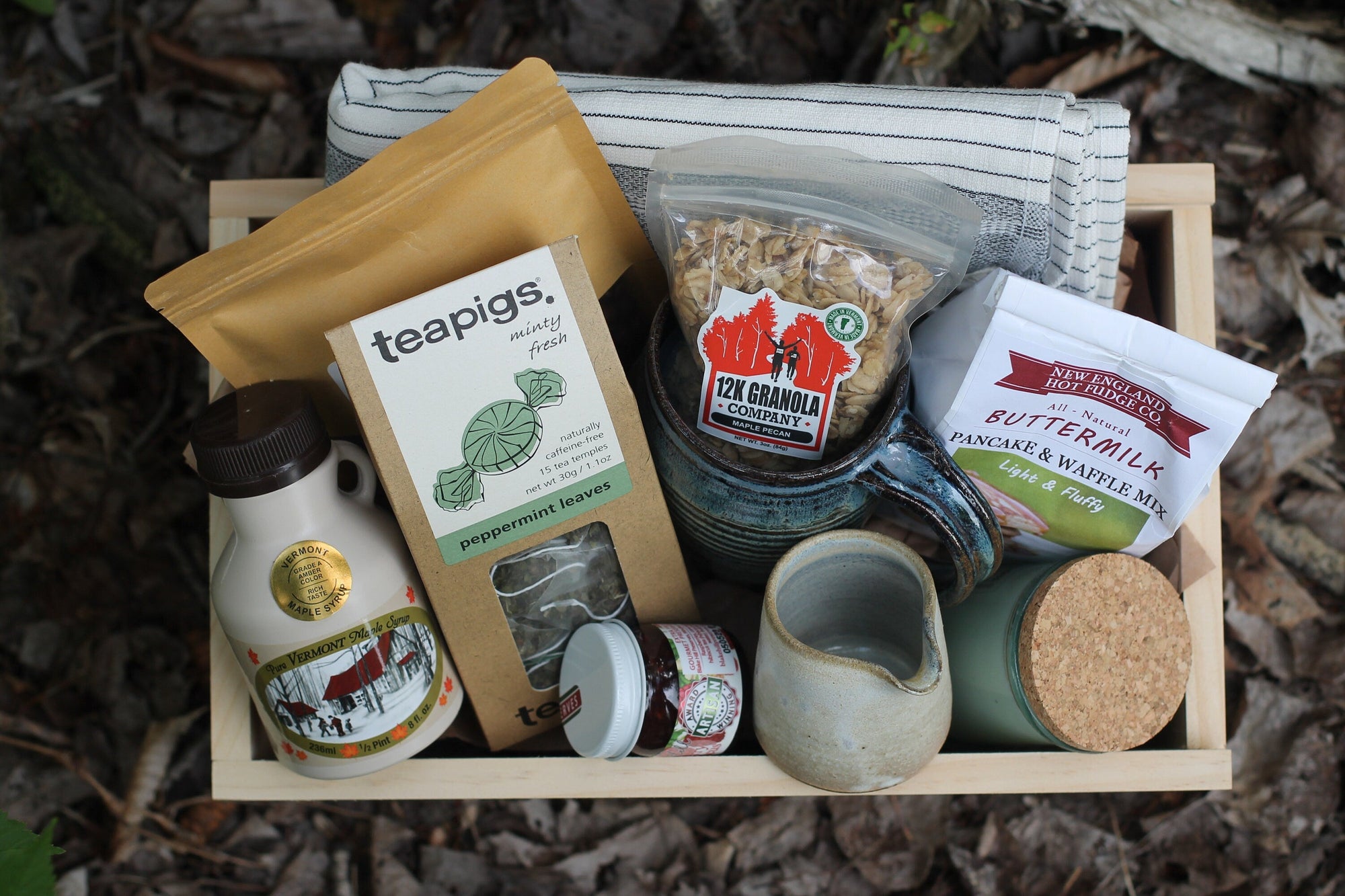 Breakfast in Vermont, Artisan Gift Collection, Heirloom Quality Handcrafted Gift Set, Best of Vermont