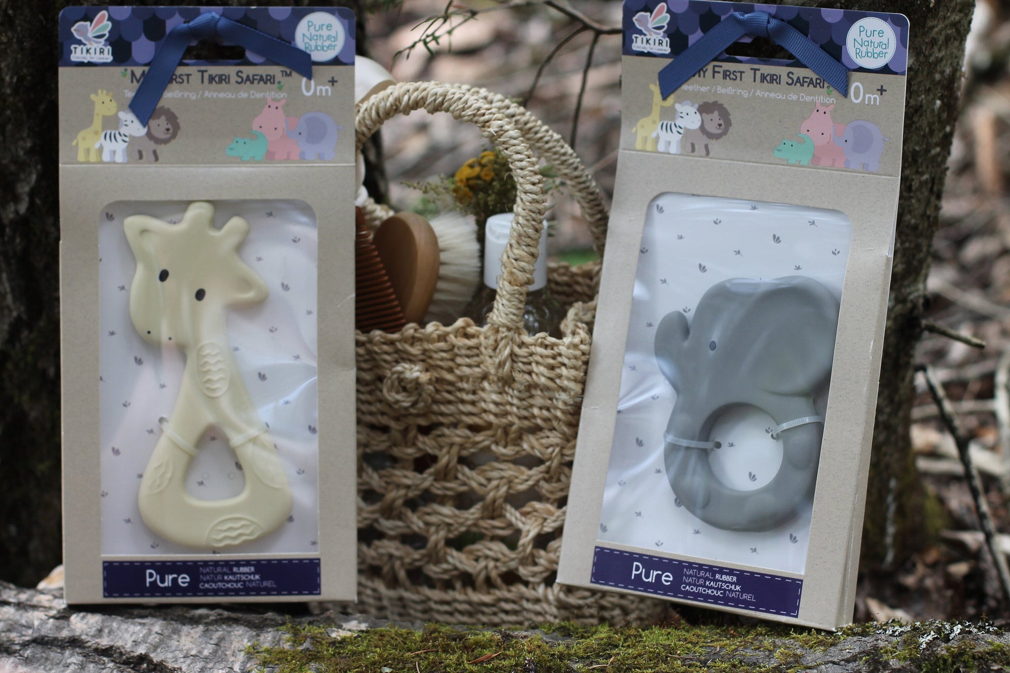 Baby Shower Woven Gift Bag, Welcome Baby, Newborn Baby Gift Set -Customizable-Vermont Gift