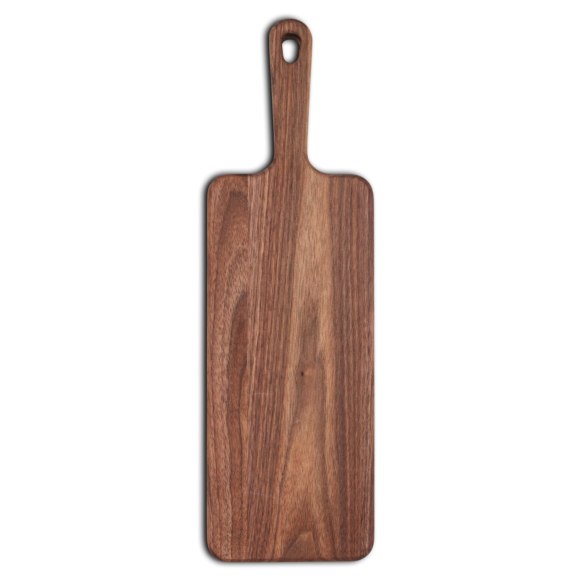 Walnut Paddle Cutting Board With Handle, Walnut Cutting Board With Handle, Charcuterie Board With Handle, 100% Handmade in the USA