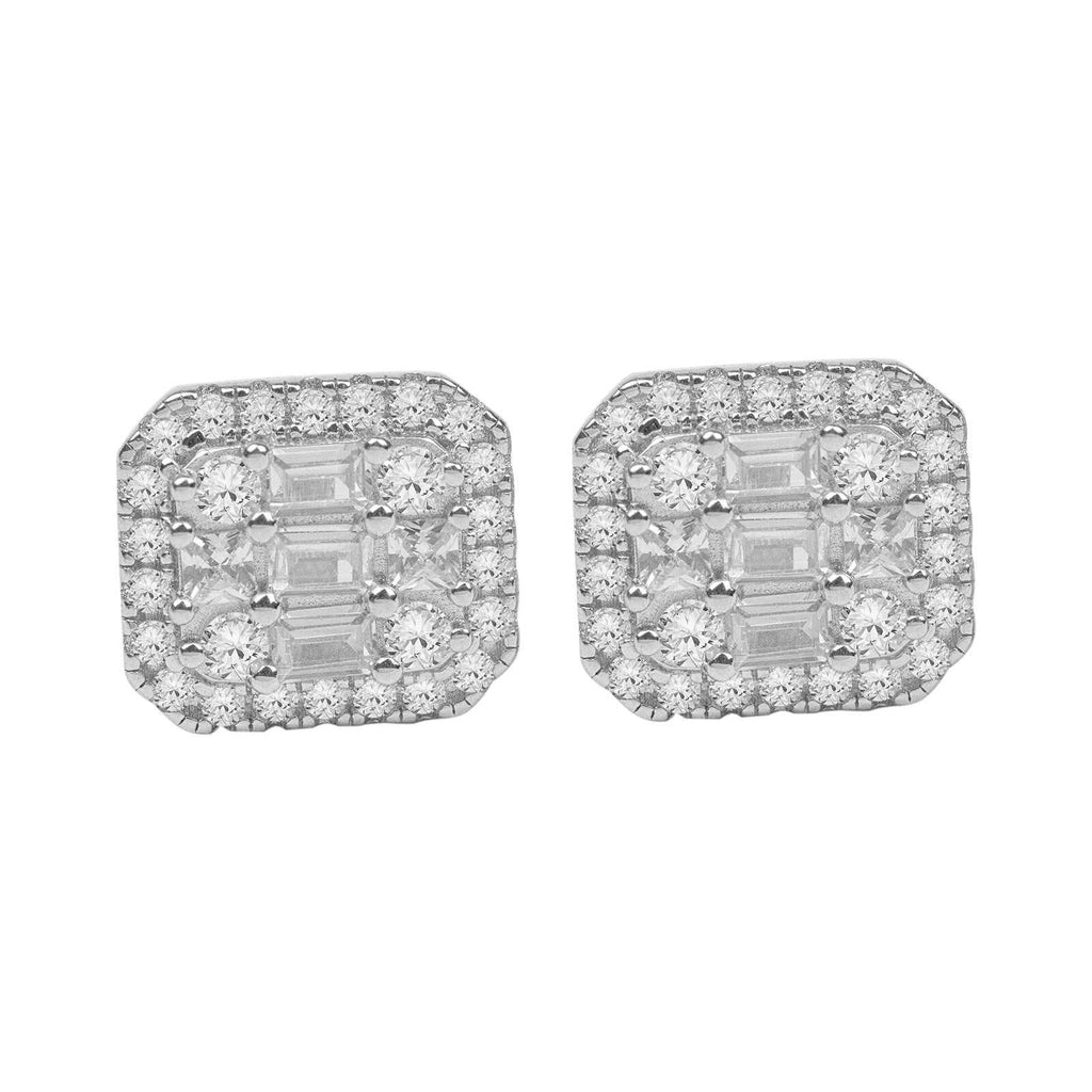 Baguette Stud Earrings