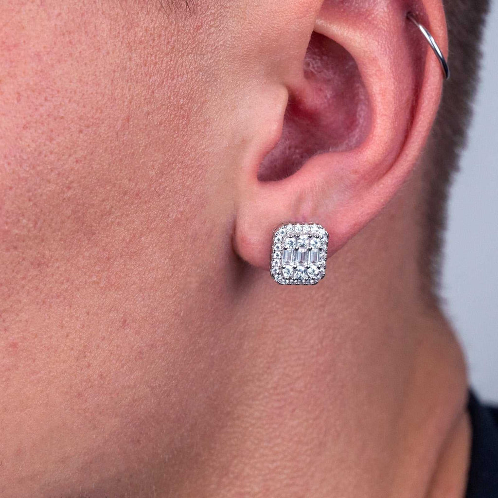 Baguette Stud Earrings