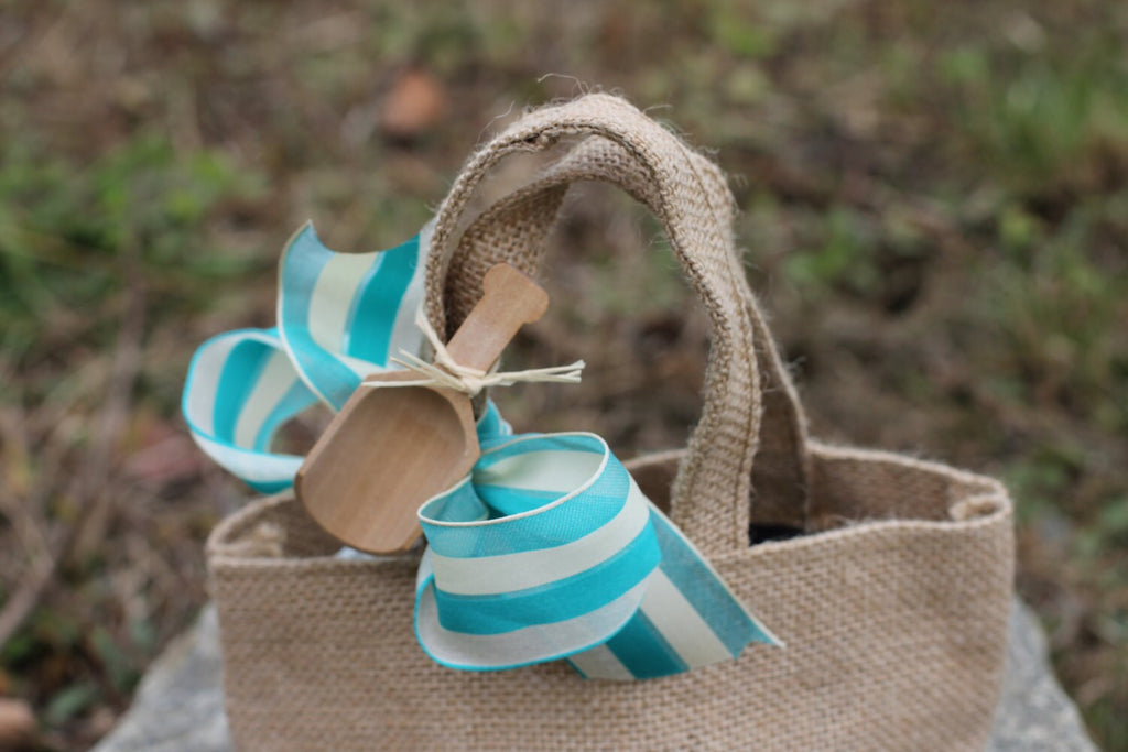 Pamper Me Spa Set with Mineral Bath, Soap, Candle and Tea -Artisan Soap and Bath Salts-Weddings-Bridal-Baby Showers-Belle Savon Vermont