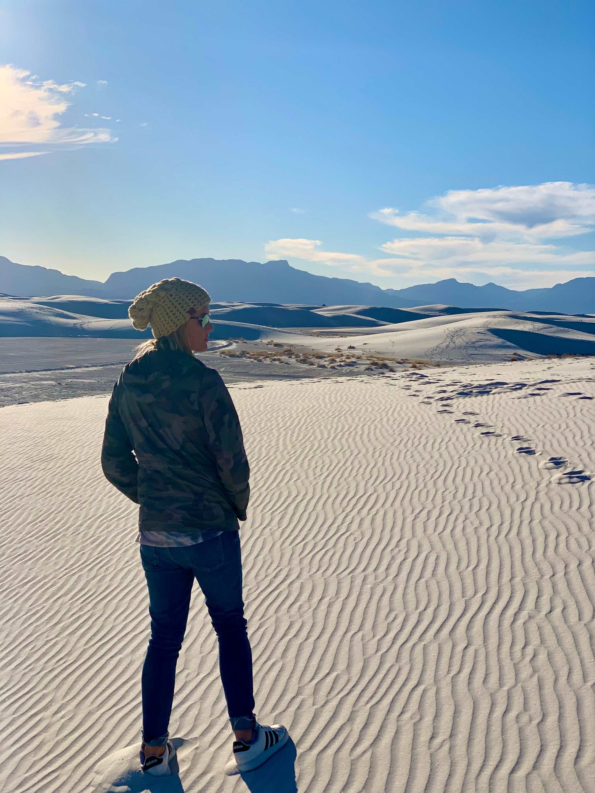 Crochet Slouch Hat | Tan Slouchy Beanie