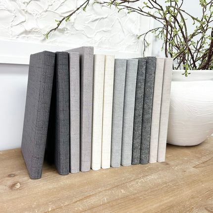Skinny Fabric Covered Books