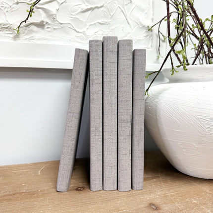 Skinny Fabric Covered Books