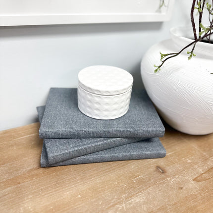 Skinny Fabric Covered Books
