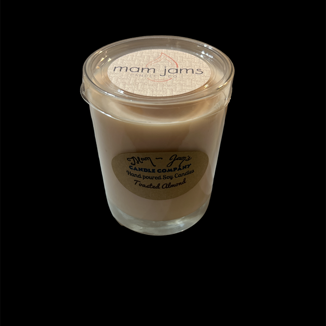 Toasted Almond Soy Candle – Warm & Nutty Comfort Scent | Mam Jam’s