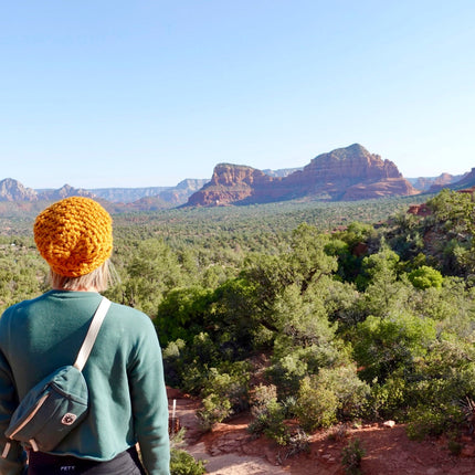 Crochet Simple Slouch Hat | Butterscotch Beanie
