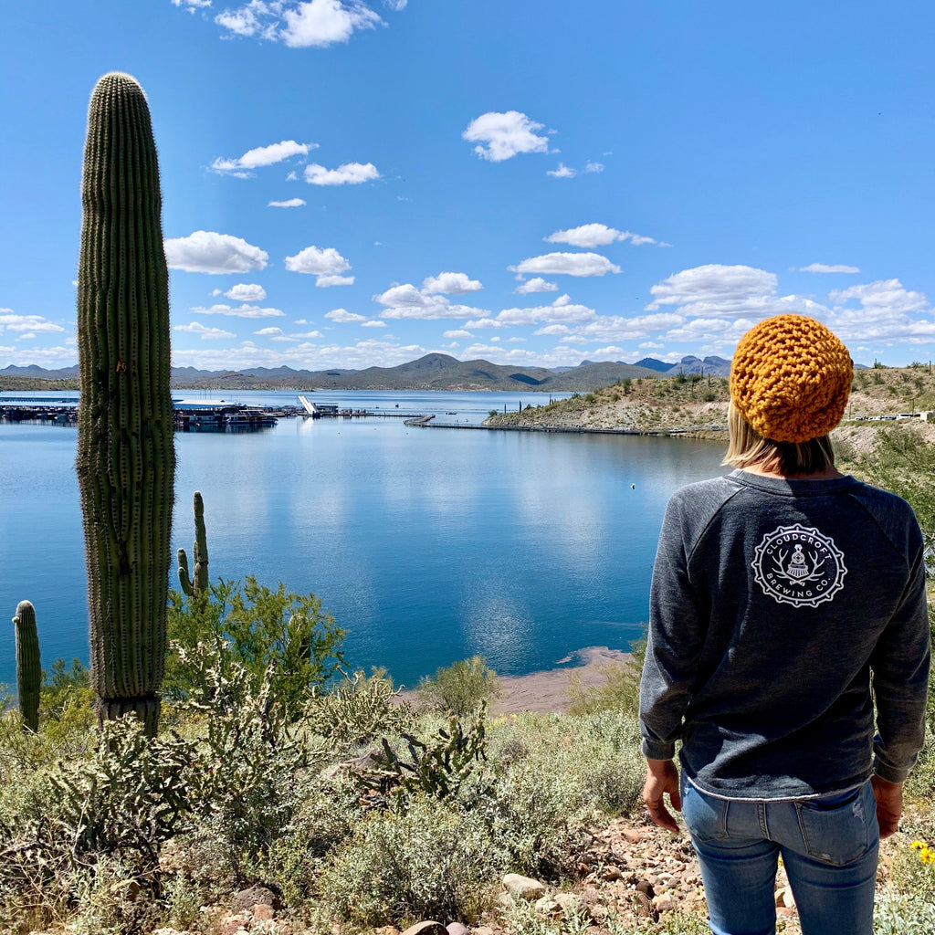 Crochet Simple Slouch Hat | Butterscotch Beanie