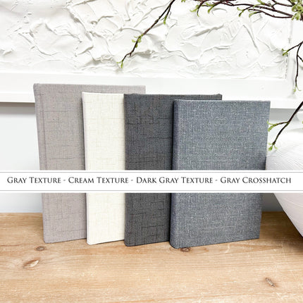 Skinny Fabric Covered Books